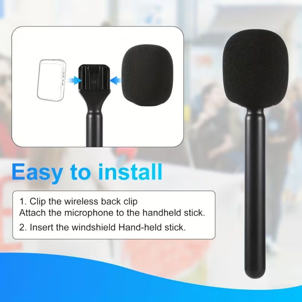 GearUP Wireless Microphone Holder