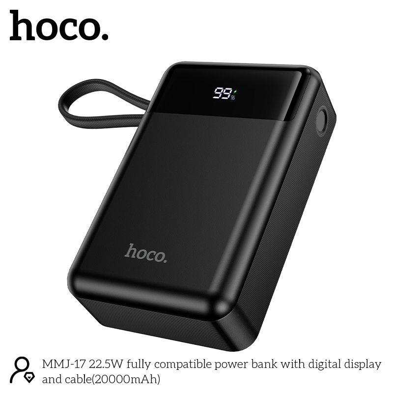 Hoco MMJ17 22.5W Fully Compatible 20000mAh Power Bank
