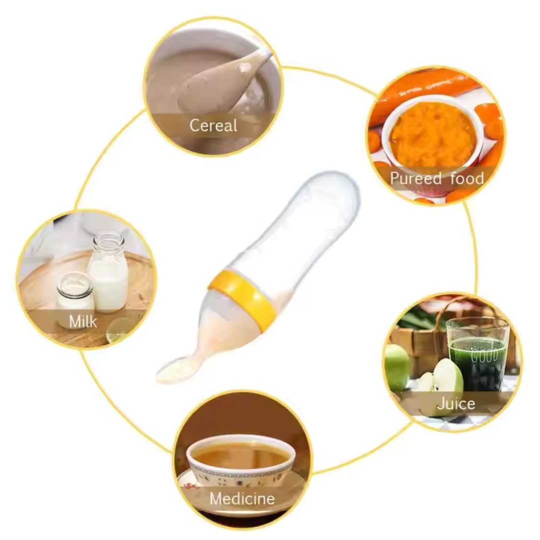 Silicon spoon feeder