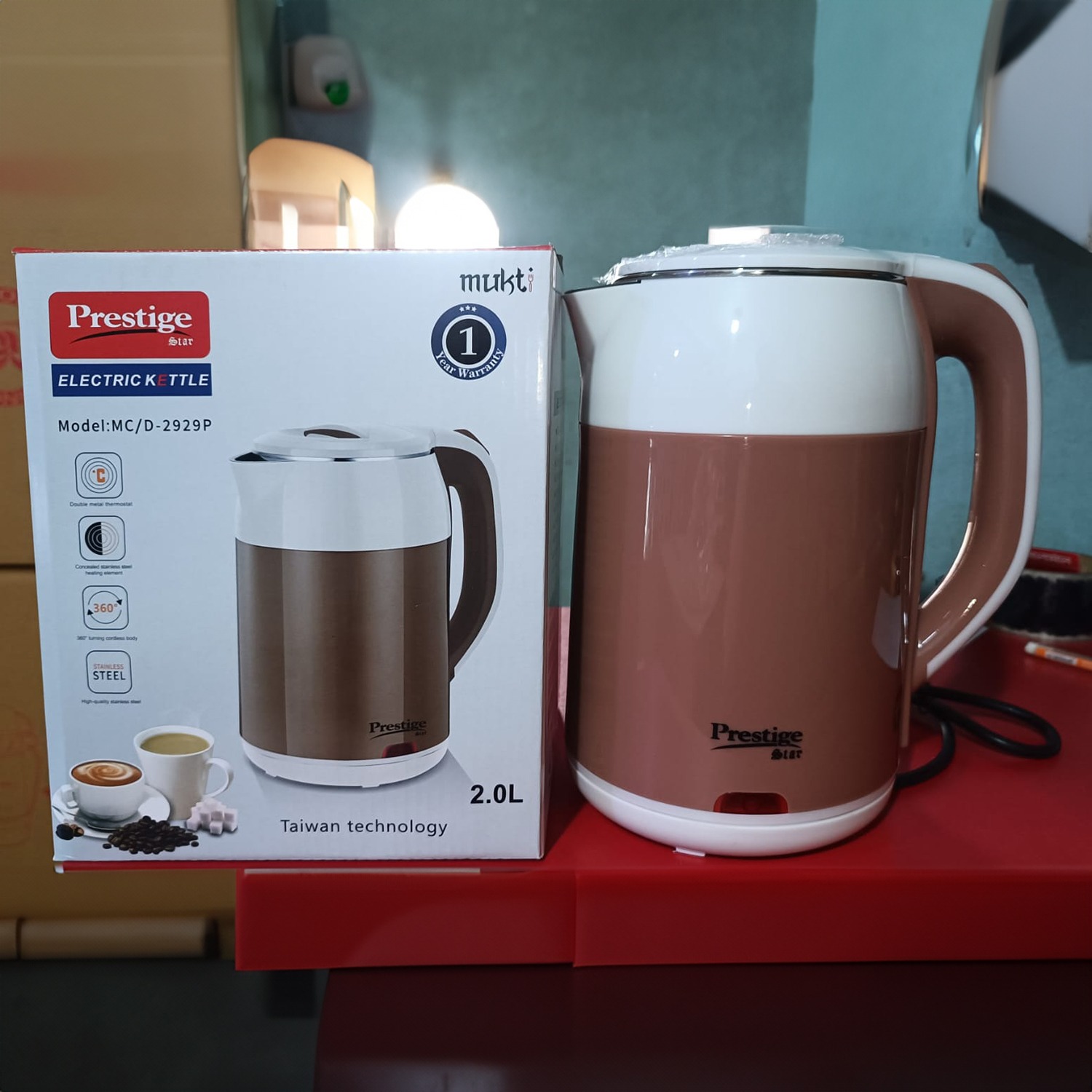 ?? ????_ Electric water Kettle D-2929P 2L