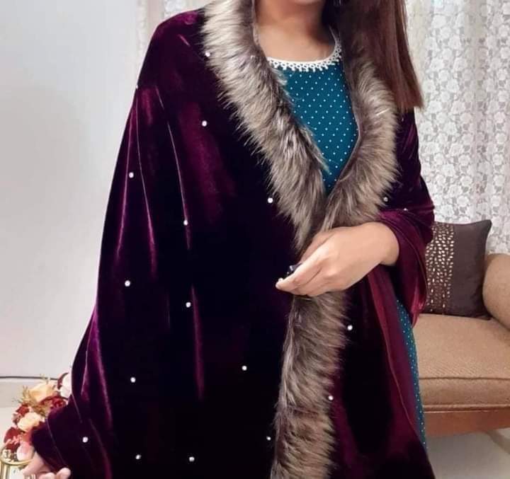 velvet winter shal