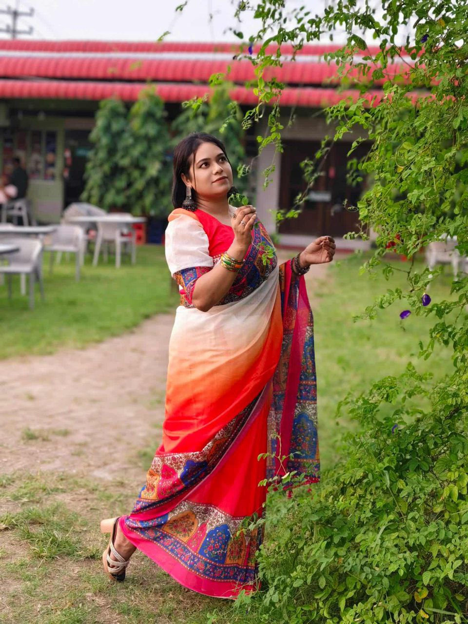 এক্সক্লুসিভ ডিজিটাল প্রিন্ট শাড়ি