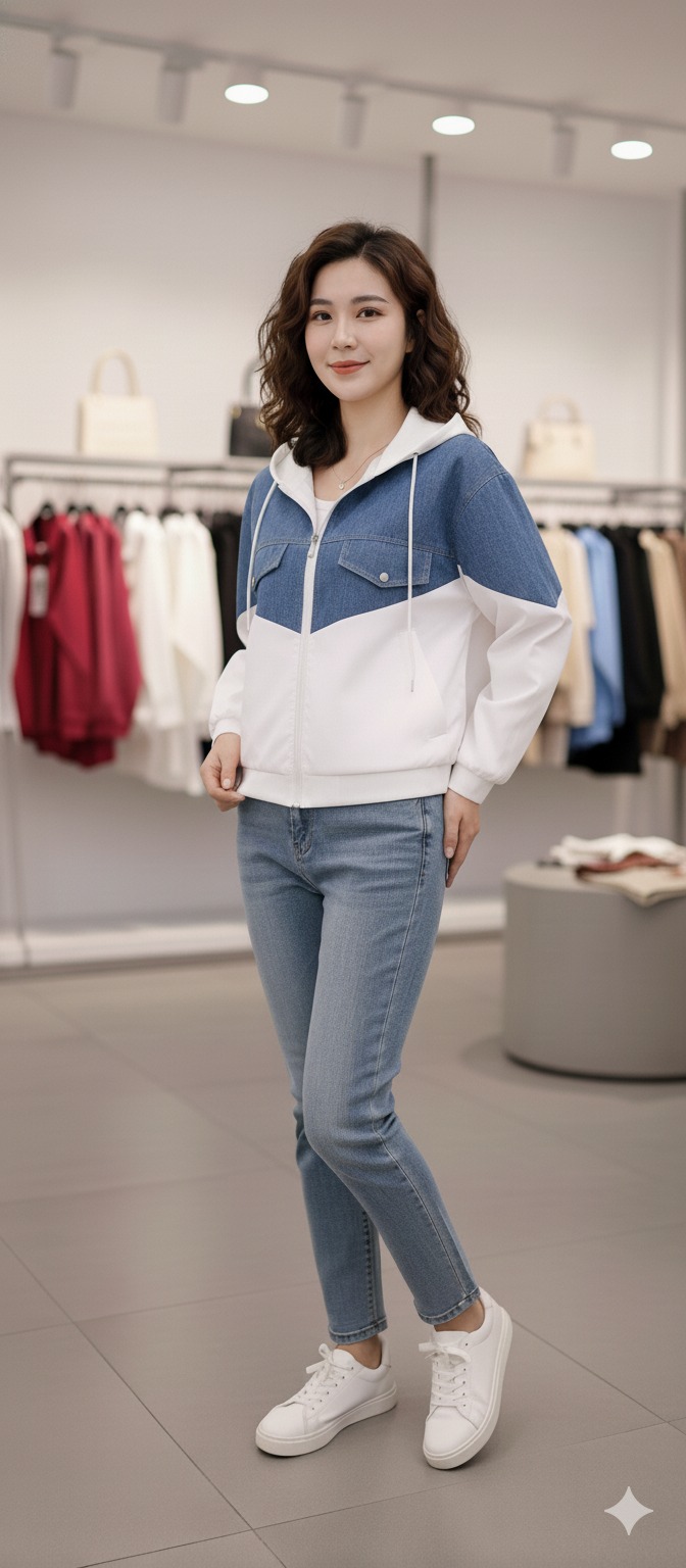 Ladies Stylish Denim Jacket