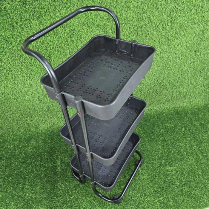 3 LAYER MULTIPURPOSE TROLLEY RACK