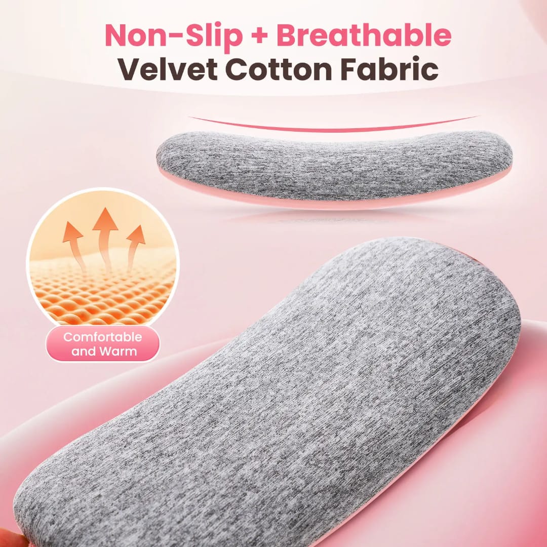 Menstrual Heating Pad – Electric Heat Therapy Belt for Period Pain Relief & Cramps (Reusable)