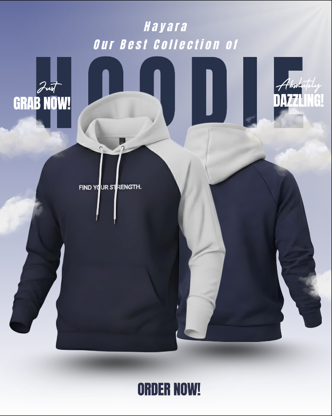 Premium Fleece Cotton Hoodie for Men & Women | 350 GSM Winter Hoodie with Inner Brush