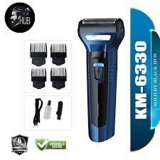 Kemei KM-6330 3-in-1 Trimmer – Hair, Beard & Nose Grooming Kit