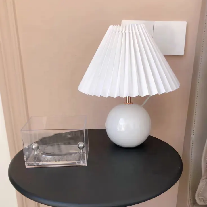Soft Pink Table Lamp
