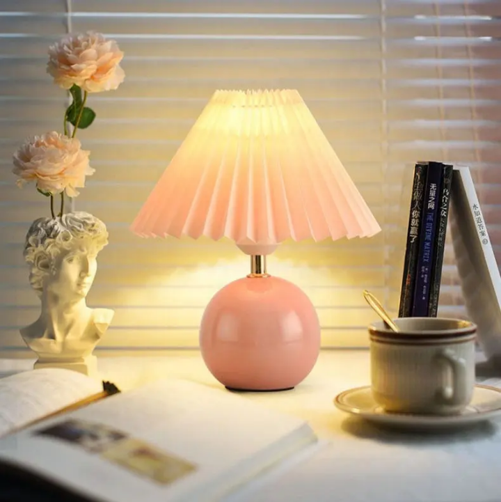 Soft Pink Table Lamp