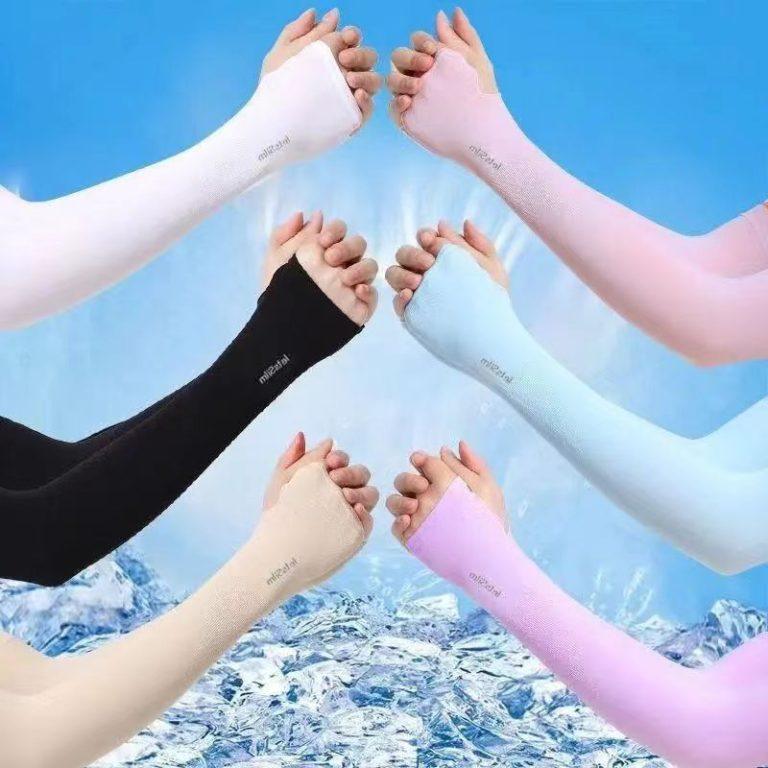 Thermal Warm Arm Guards | Soft, Stretchable & Cold-Weather Protection