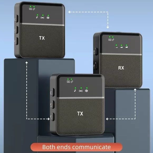 SX9 Dual Mini Wireless Microphone For Type-C