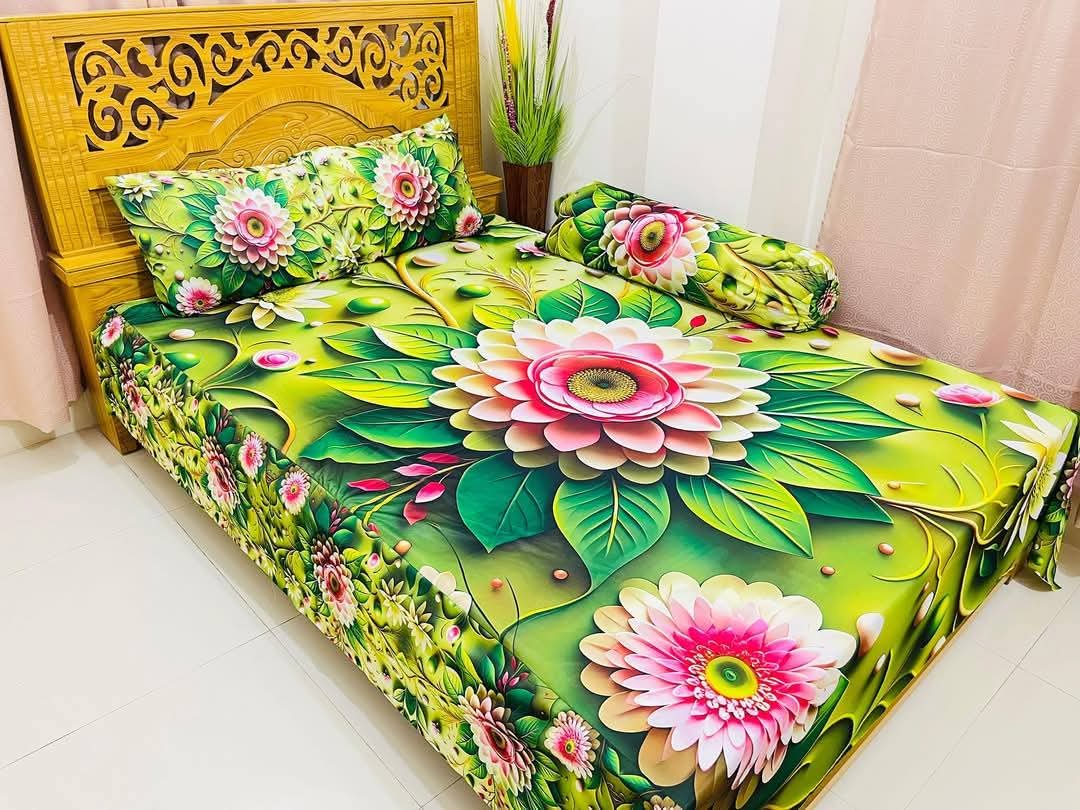 ১০০% ওয়াটারপ্রুফ চাইনা 3D বেডশিট 1