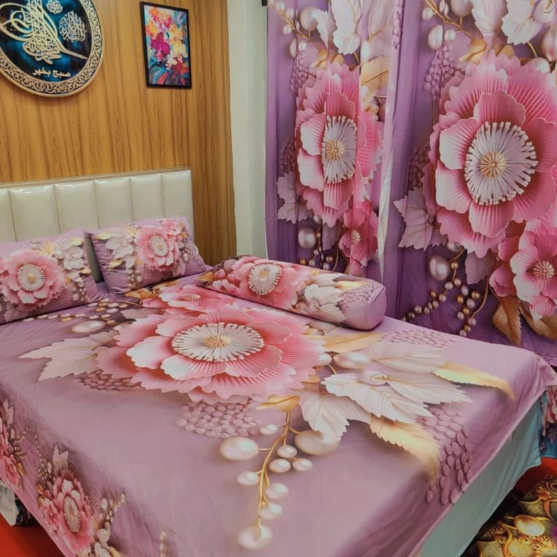১০০% ওয়াটারপ্রুফ চাইনা 3D বেডশিট m3