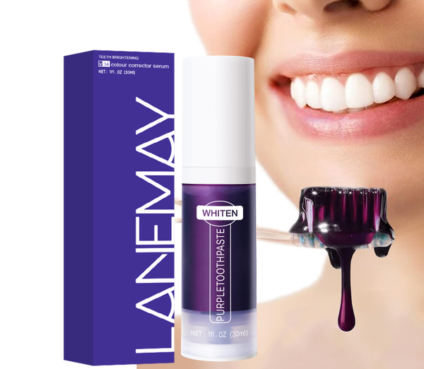 LANEMAY Whitening Purple Toothpaste