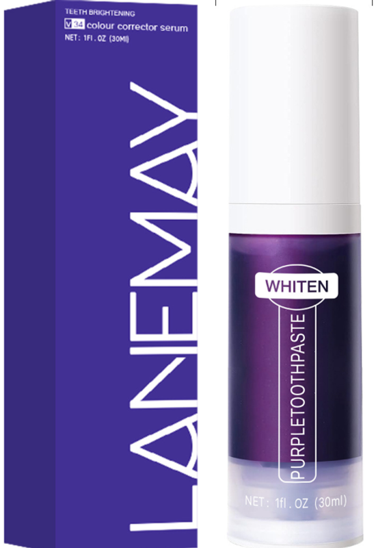 LANEMAY Whitening Purple Toothpaste