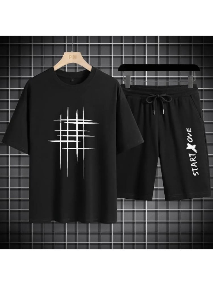 Trendy Mash T-Shirt and Short Pant