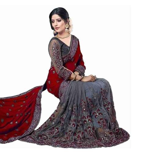 ইন্ডিয়ান একদম প্রিমিয়াম কোয়ালিটির শাড়ি