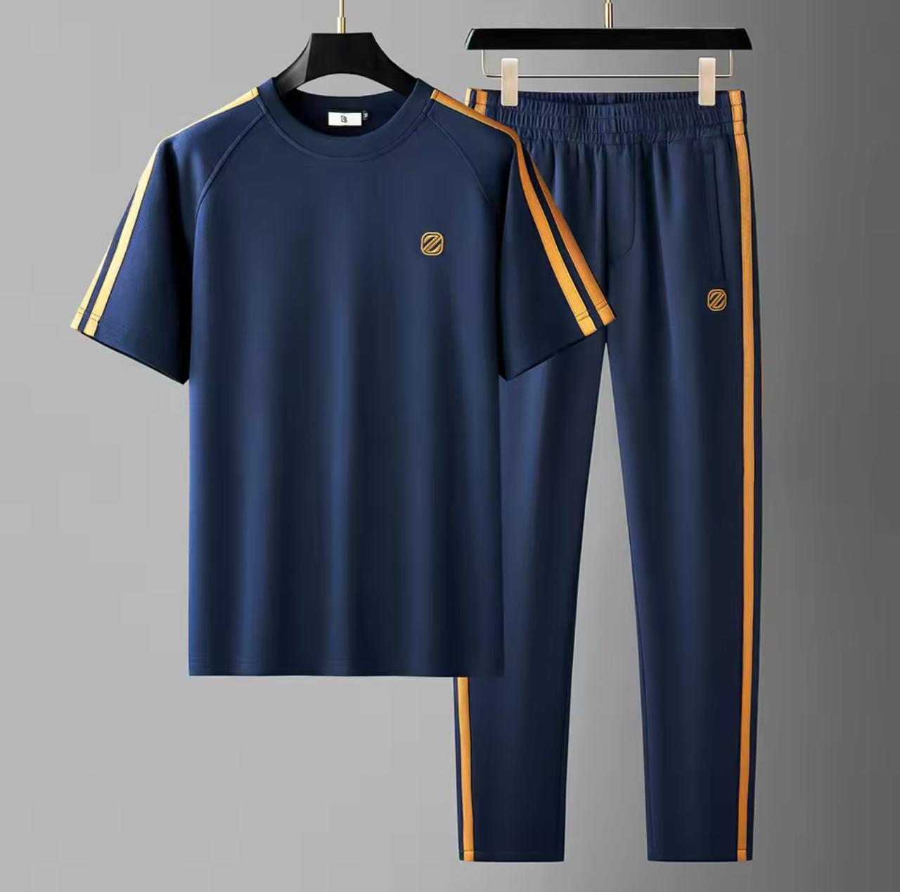 Trendy Mash T-Shirt Trouser Combo set for men