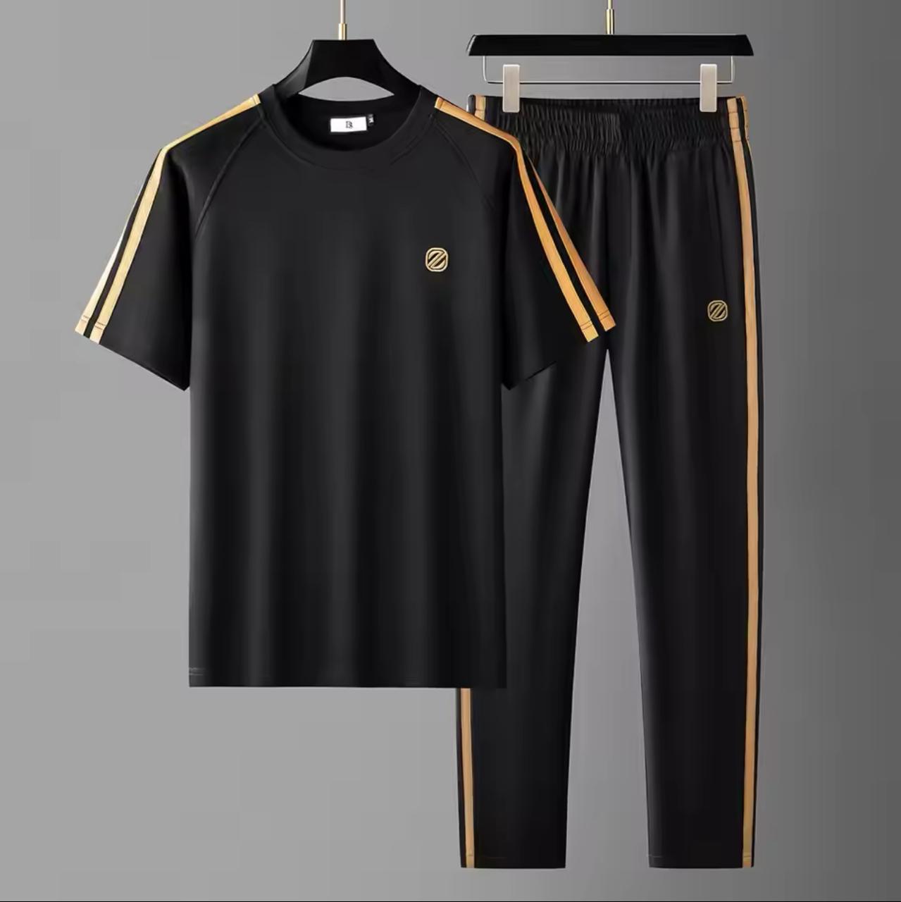 Trendy Mash T-Shirt Trouser Combo set for men