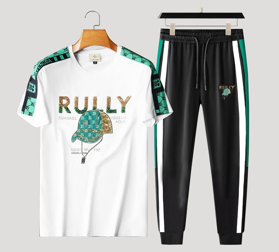 Trendy Mash T-Shirt Trouser Combo set for mens