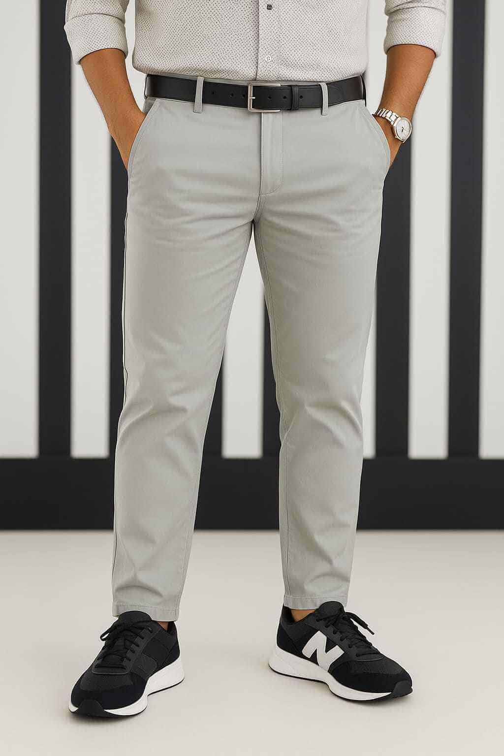 Cotton Stretched Gabardine Pant