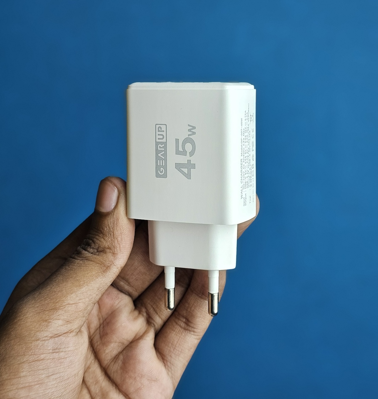 GearUP GP007 45W Fast Charging USB Wall Charger