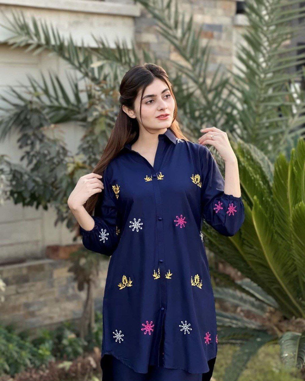 প্রিমিয়াম লিনেন এমব্রয়ডারি ২-পিস কালেকশন