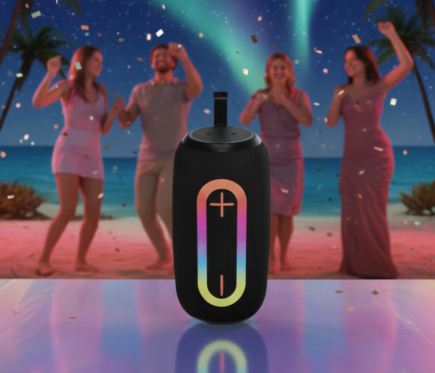 BS-27 RGB Wireless Bluetooth Speaker Code : 12285