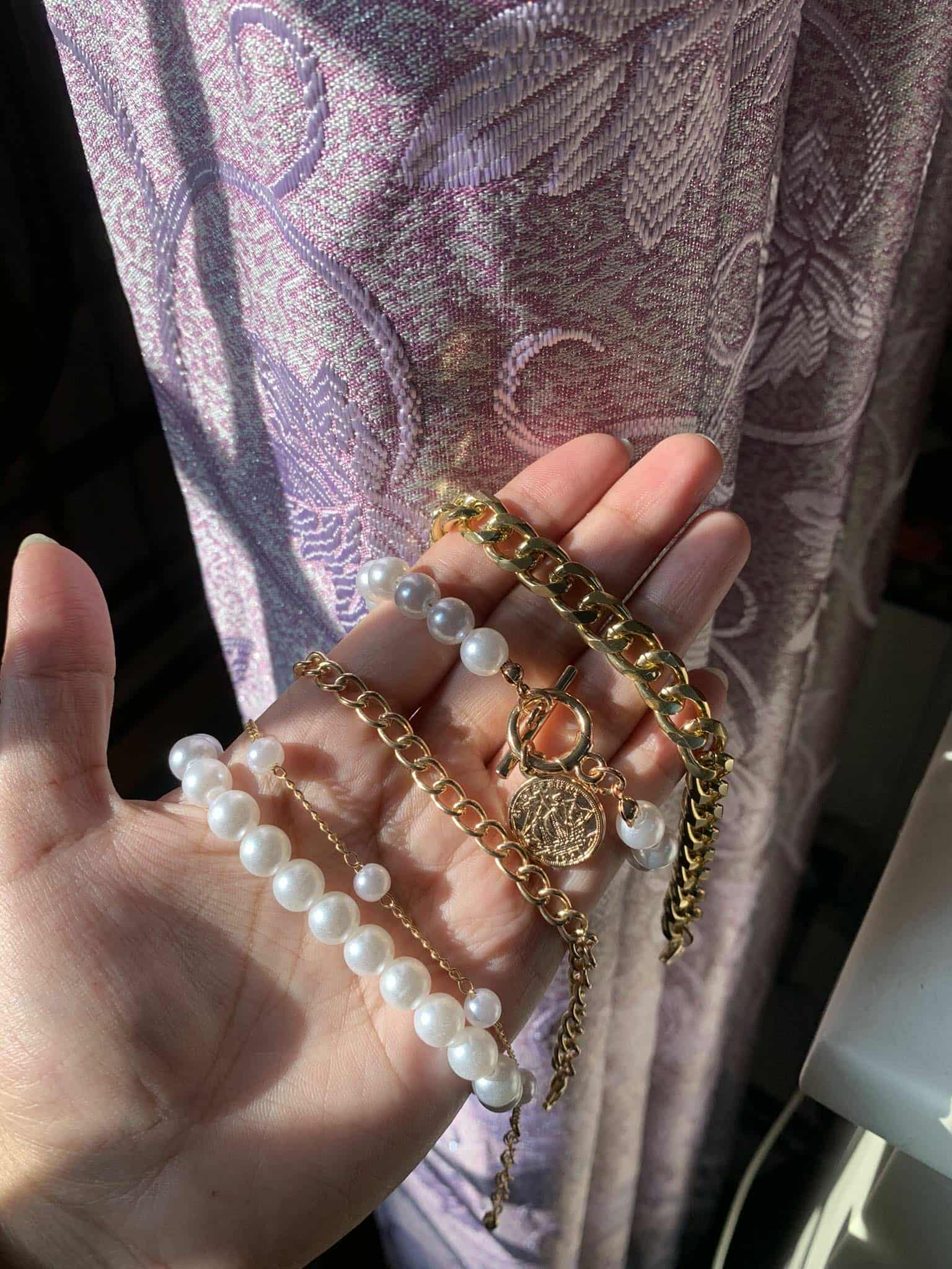 5 Pieces Doller Bracelet Set