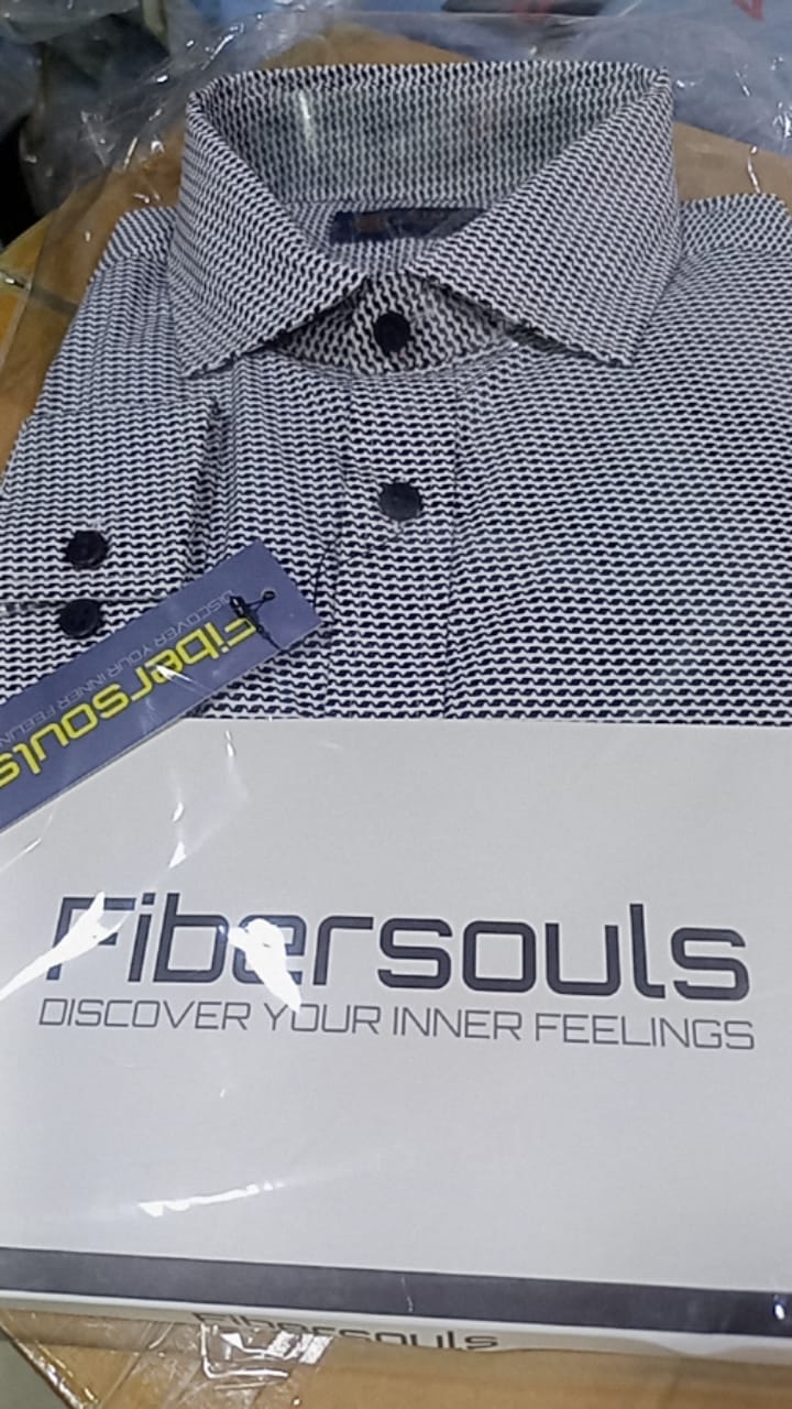 Premium Cotton Textured Formal Shirt – Multiple Colors Available