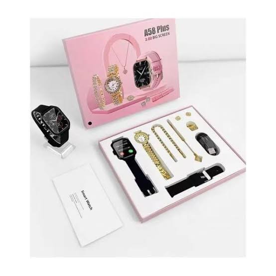 A58 plus Smart Watch Combo
