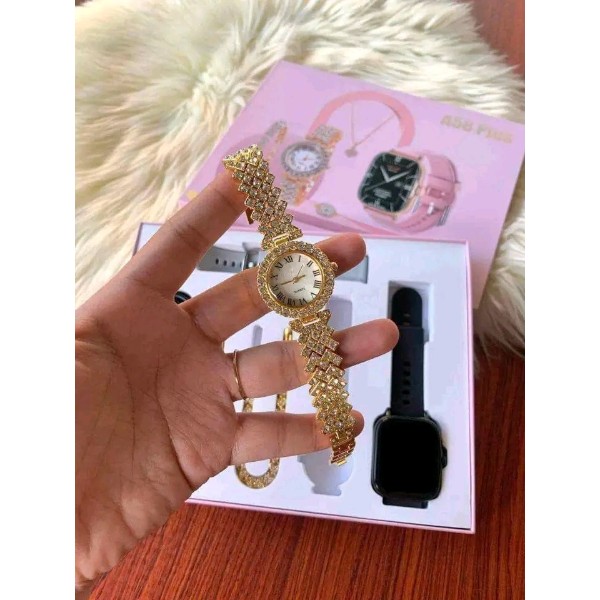 A58 plus Smart Watch Combo
