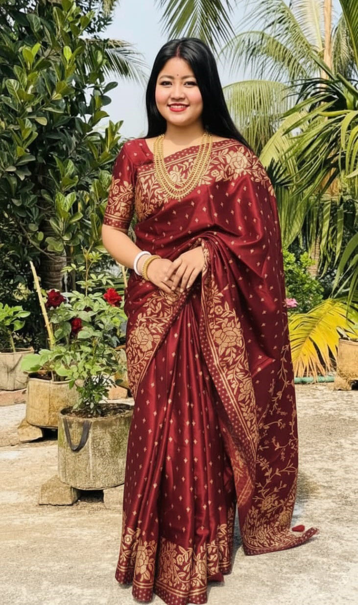 Japani Silk Sharee with Blouse Piece’