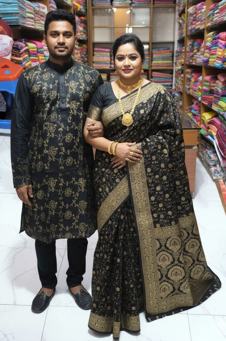 Sharee Panjabi Couple Dress.”