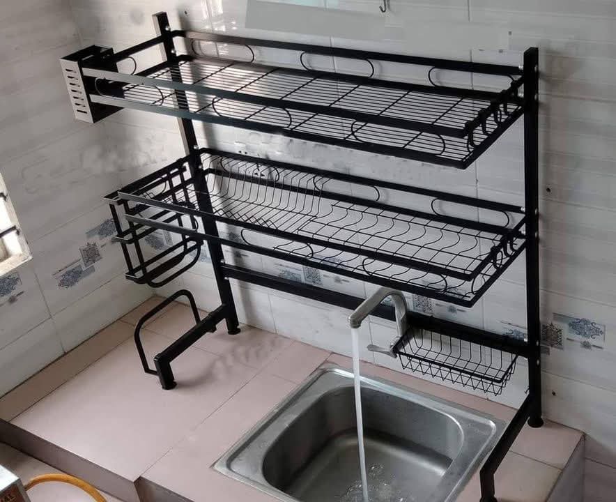 Double Layer Sink Rack