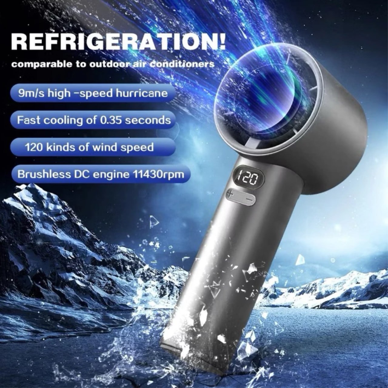 ? M11 Intelligent Digital Handheld Fan
