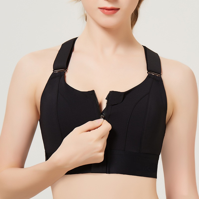 Front Zipper Sports Bra pro