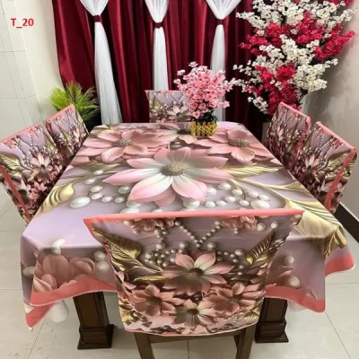 China Premium 3D Print Table Cloth Set 5