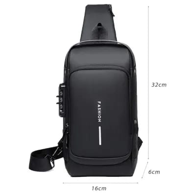 USB charging sport sling Anti-theft