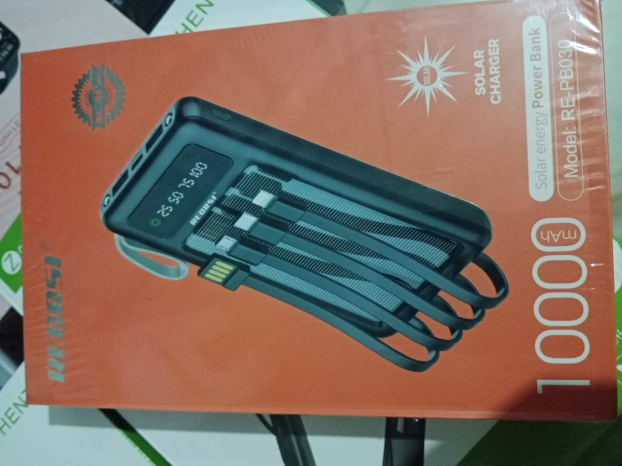 অস্থির অফার!? discount offer ? ⚡ REGRSI® Solar Energy Power Bank ⚡ 10000mah?