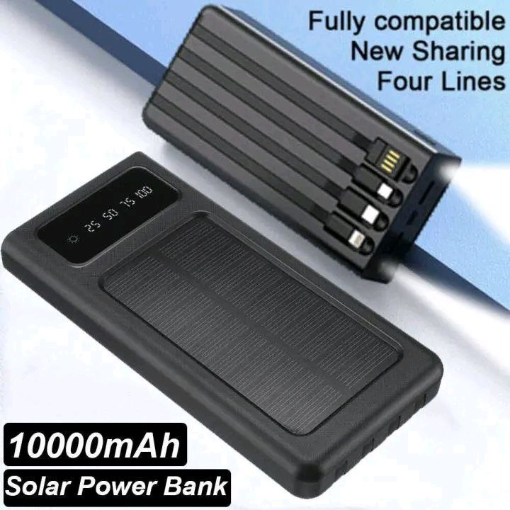 অস্থির অফার!? discount offer ? ⚡ REGRSI® Solar Energy Power Bank ⚡ 10000mah?