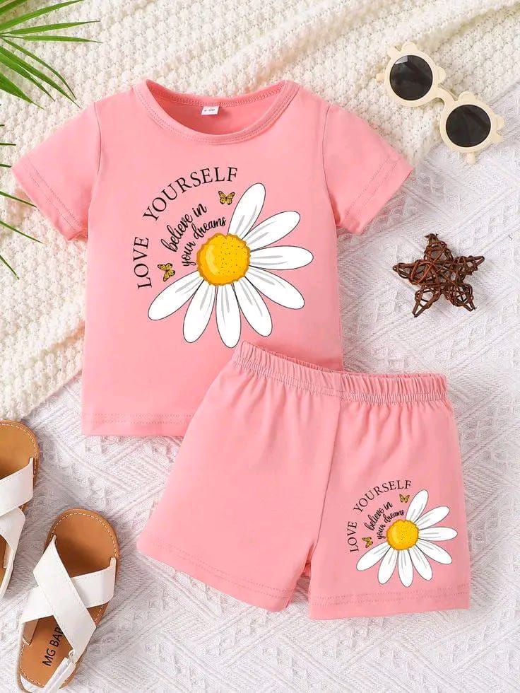 Half Sleeve T-shirt & Pant Set