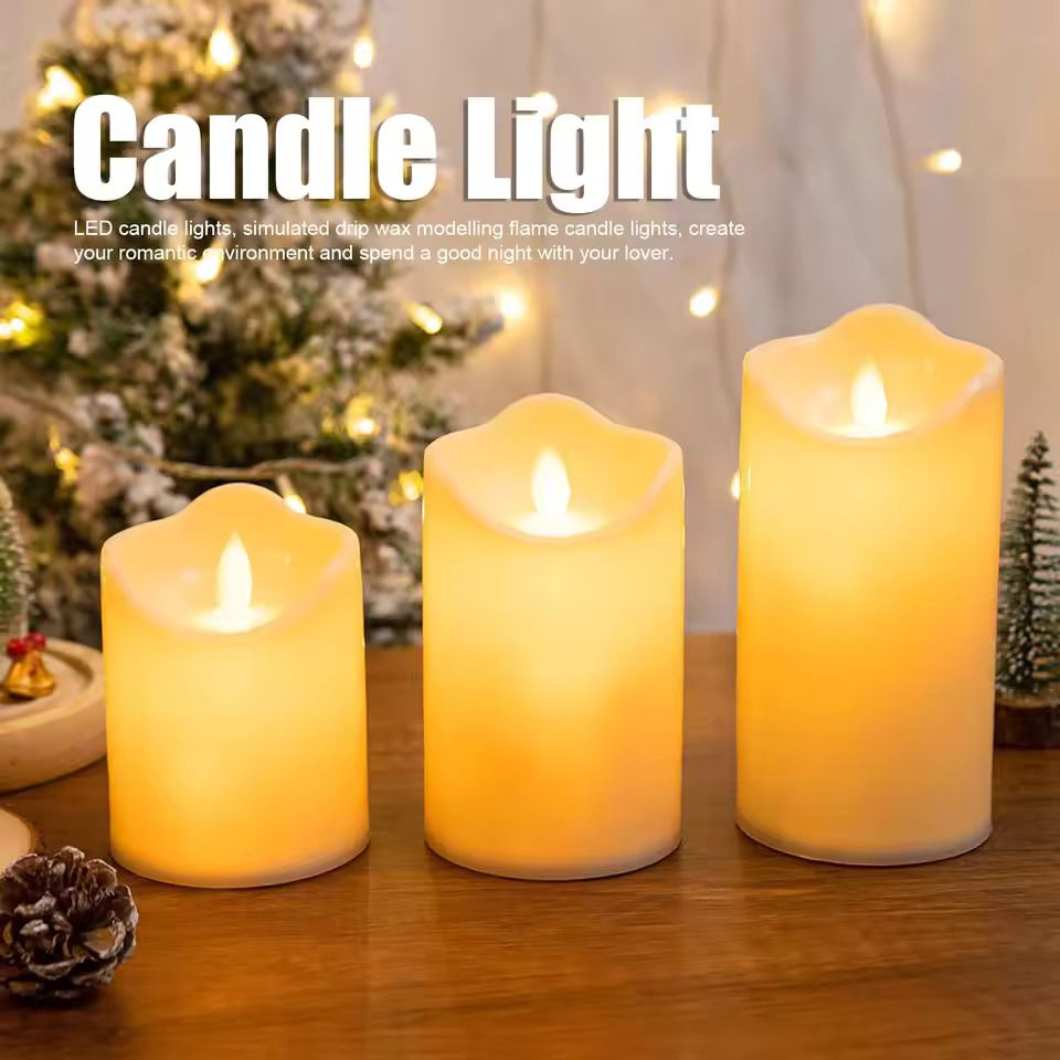 LED Candle Light | Multiple Sizes | Safe Decorative | Limited Stock