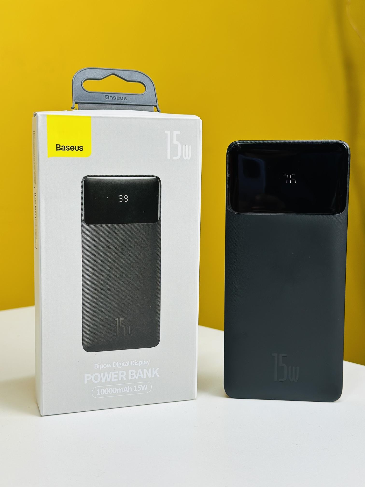 Baseus Bipow Digital Display 15W 10000mAh Power Bank