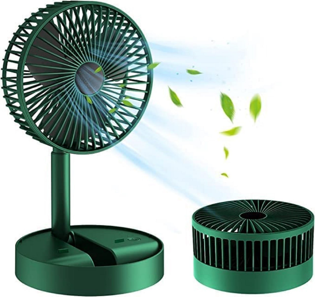TW05 Fan Portable folding stand fan usb rechargeable hand hold cooling fan
