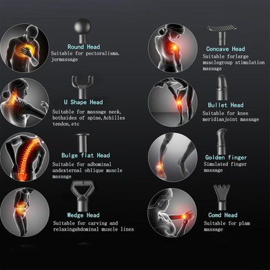 Massage Gun Deep Tissue,Percussion Back Massager Gun for Athletes Muscle