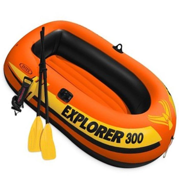 ?? Intex Explorer 300 Inflatable Boat Set (3 Person) ??