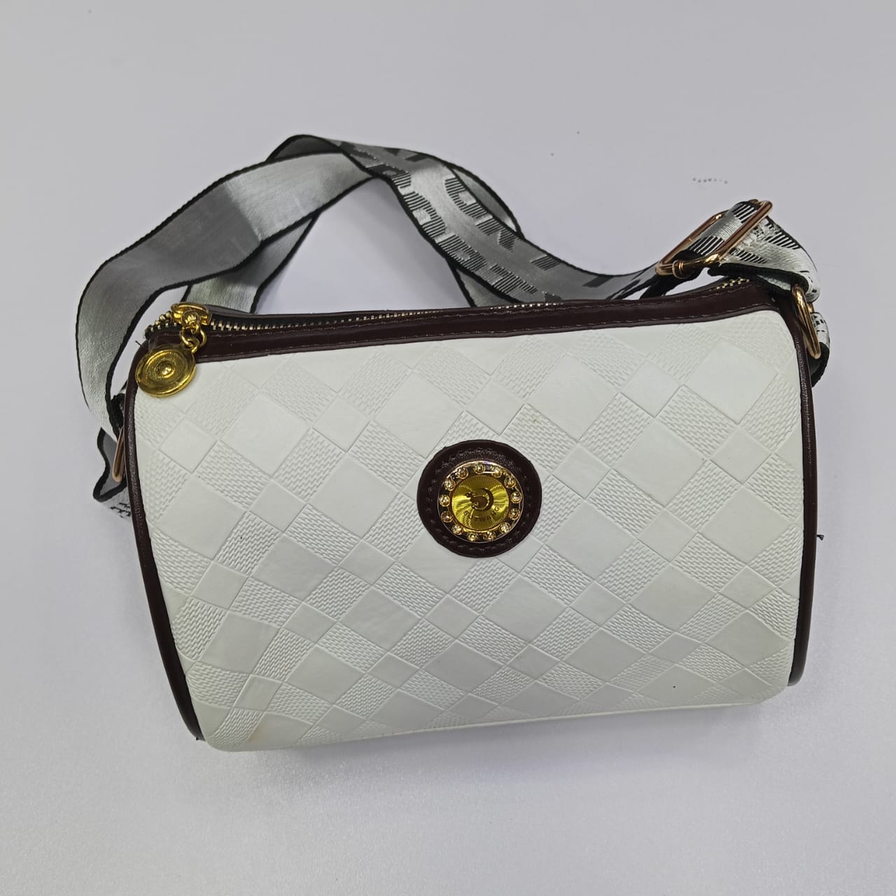 Cylinder lightweight bag (white)
