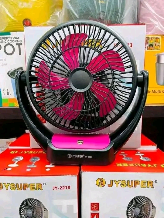 JY Super 2523 Rechargeable Table Fan 