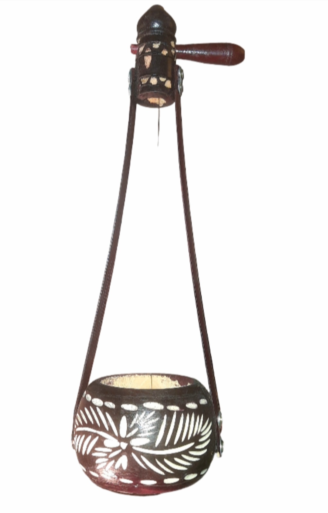 Hand Made Non-Professional Wooden 18 Inchi Lalon Aktara Musical Instrument Black Color-1 Piece